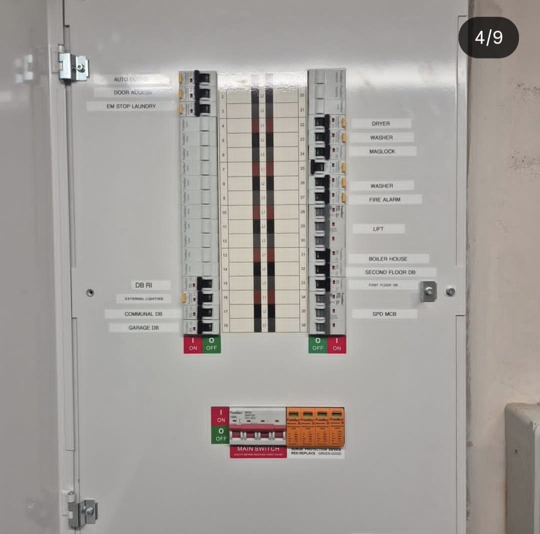 Consumer unit upgrade, North West